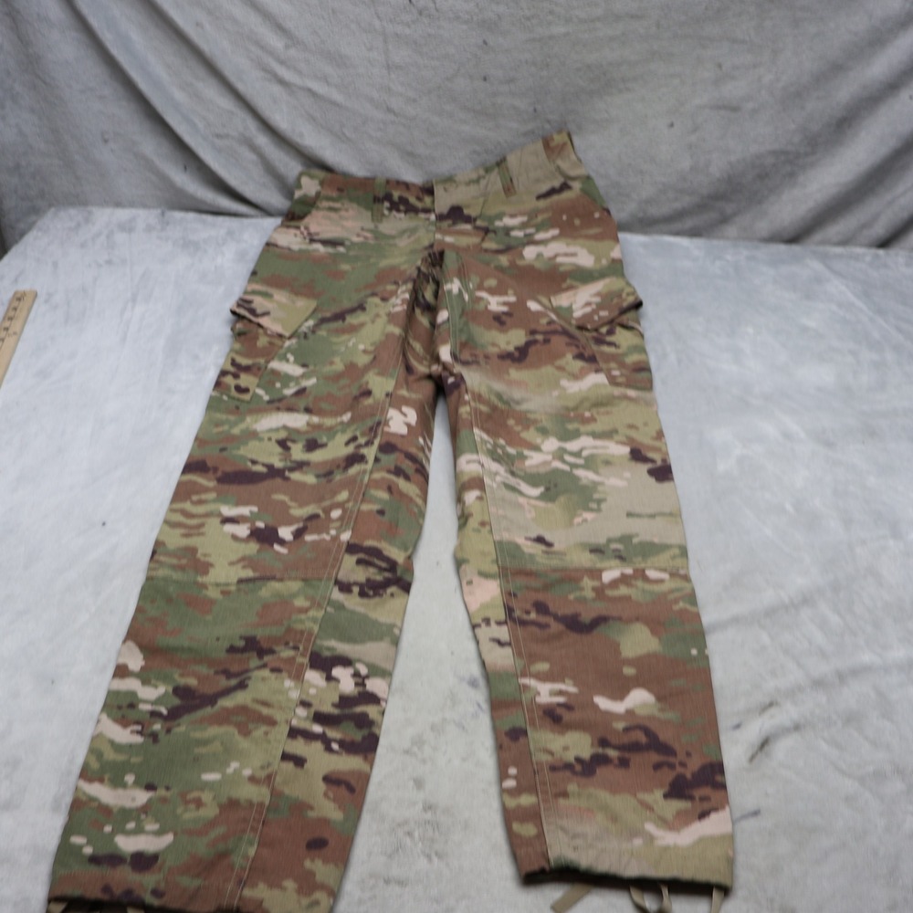 Military Pants Men Medium Camo Multicam Classic Cargo Long Flame Resistant 33x35